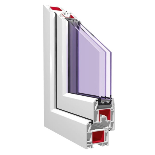 Профиль KBE Gut 58 мм ПВХ