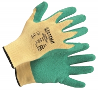 Перчатки GREEN GRIP трикотажные с латексным текстурированным покрытием ULTIMA ® - Комплектующие для окон и дверей